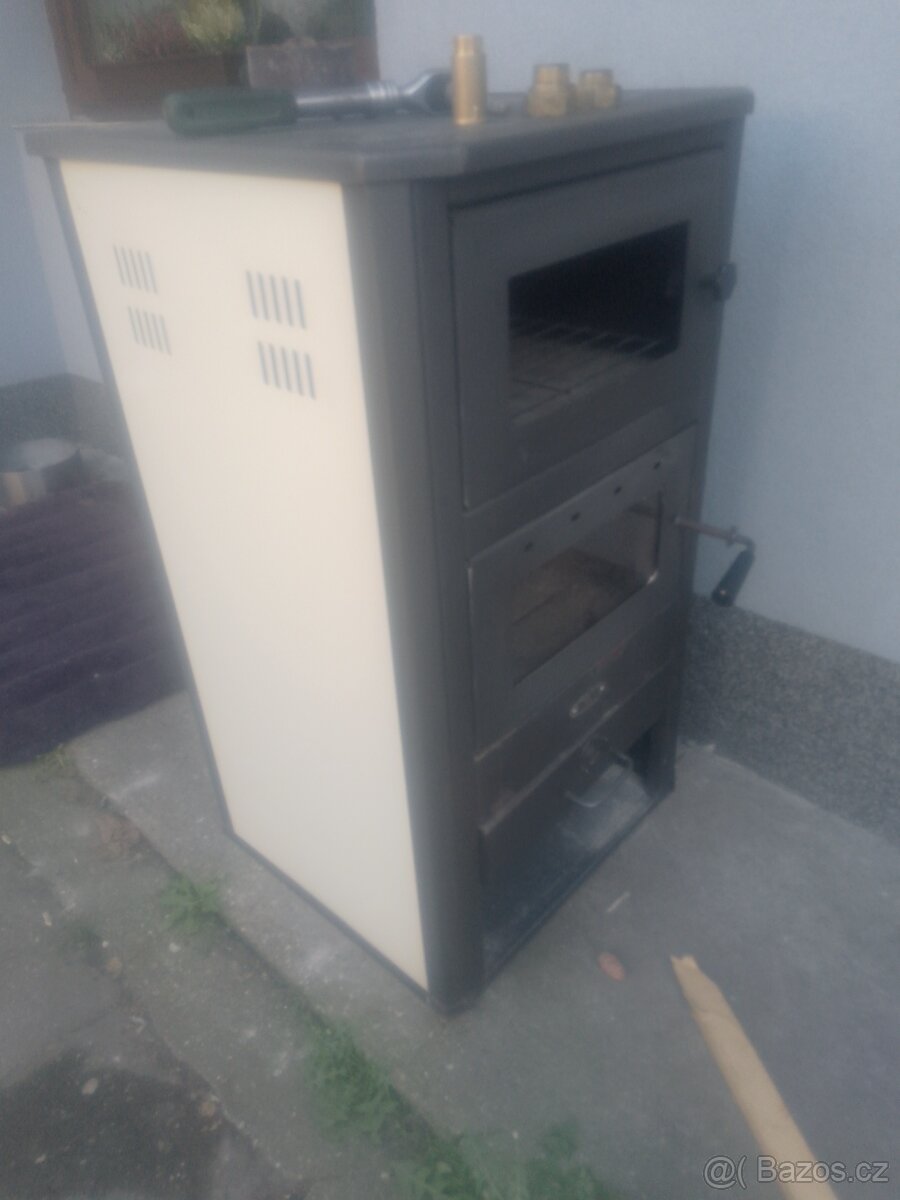 Krbová kamna s výměníkem - 2