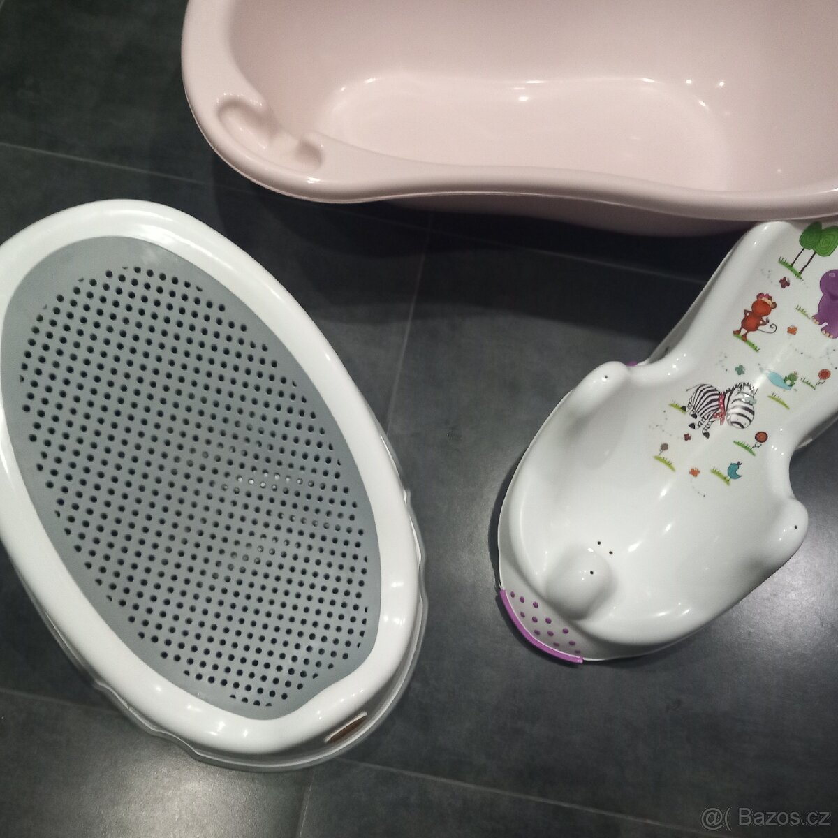 Set vybava koupani miminka vanicka lehatka - 2