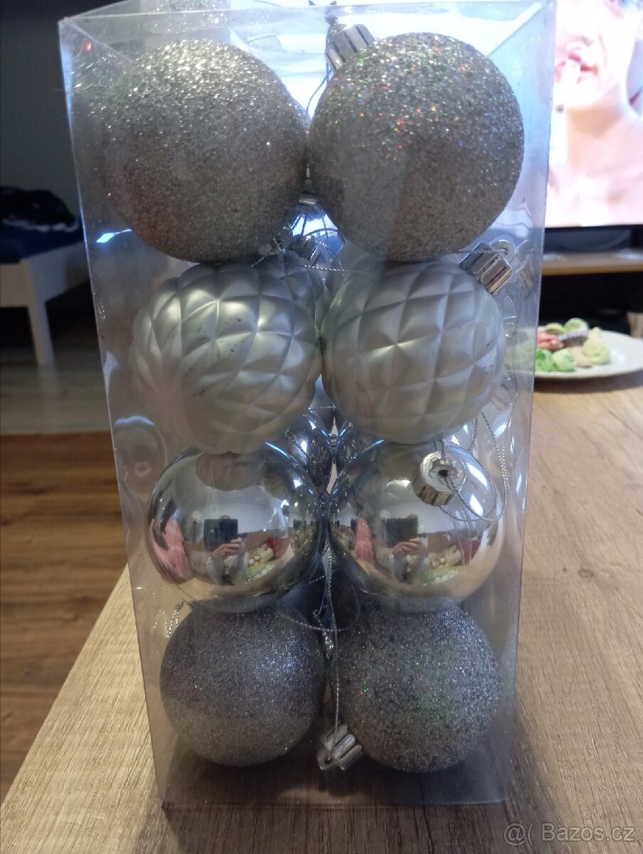 Vánoční koule 24 kusů - 2