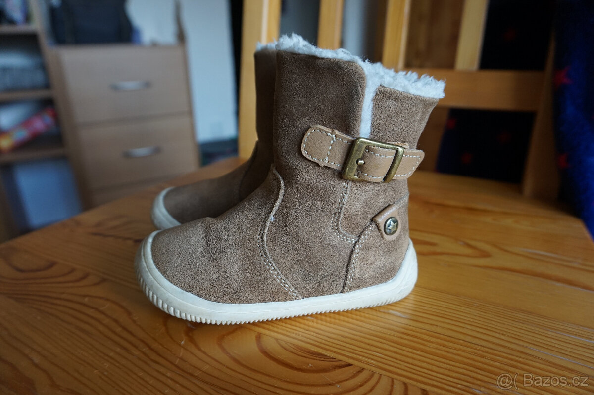 zimní barefoot polokozačky zn. Protetika Rachel - vel. 22 - 2