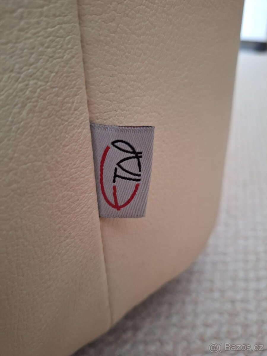 Kožená sedačka rozkladaci - 2