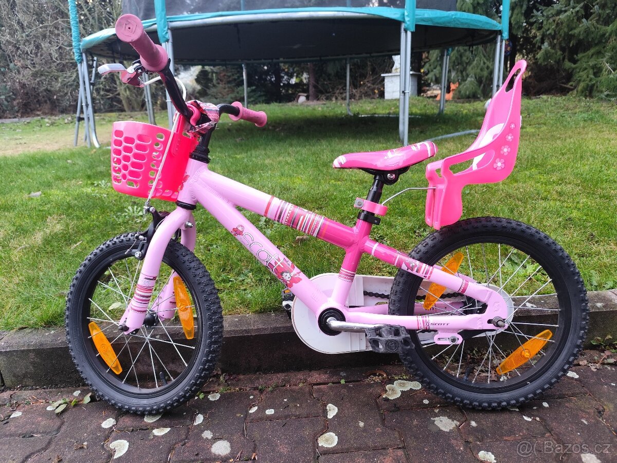 Dívčí kolo Scott velikost 16 - 2