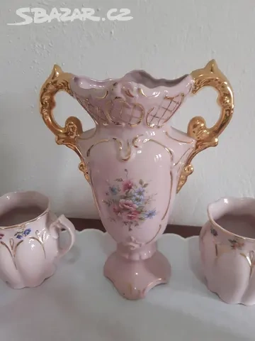H@C Růžový porcelán - Sada - 2