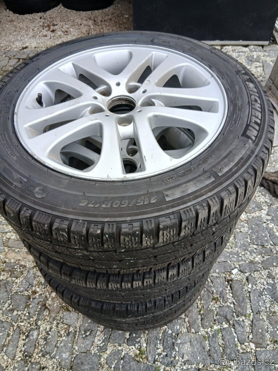 5x120 r17 zimní kola vw T5 transportér 215/60/17C - 2