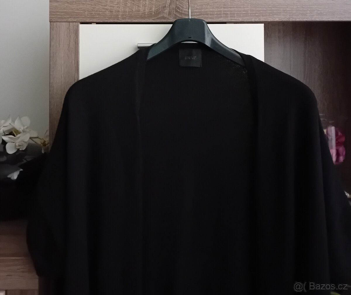 Gestuz dámský oversize kardigan vel. Uni s angorou - 2