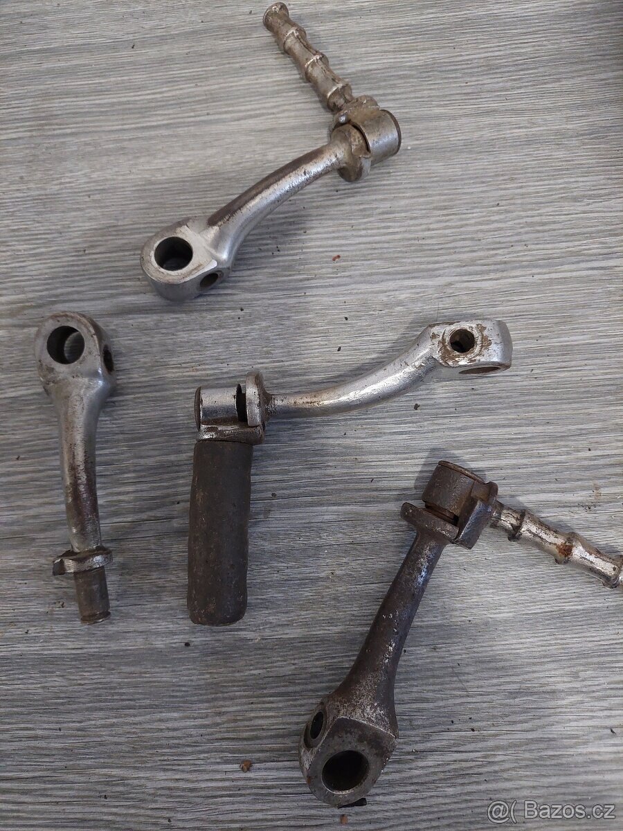 Jawa 50 pionyr, mustang - startovaci paka - 2