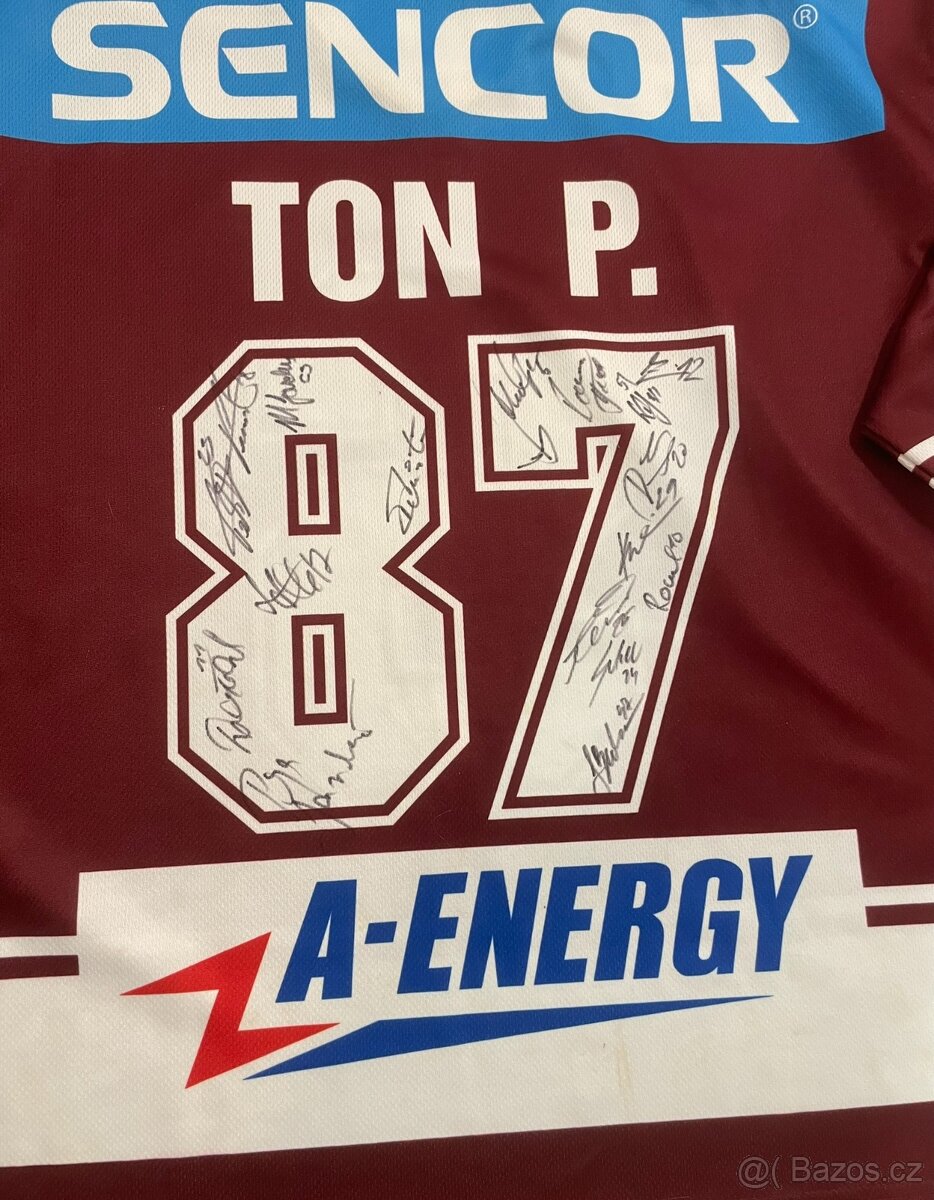 Podepsaný dres HC Sparta 2020 - 2