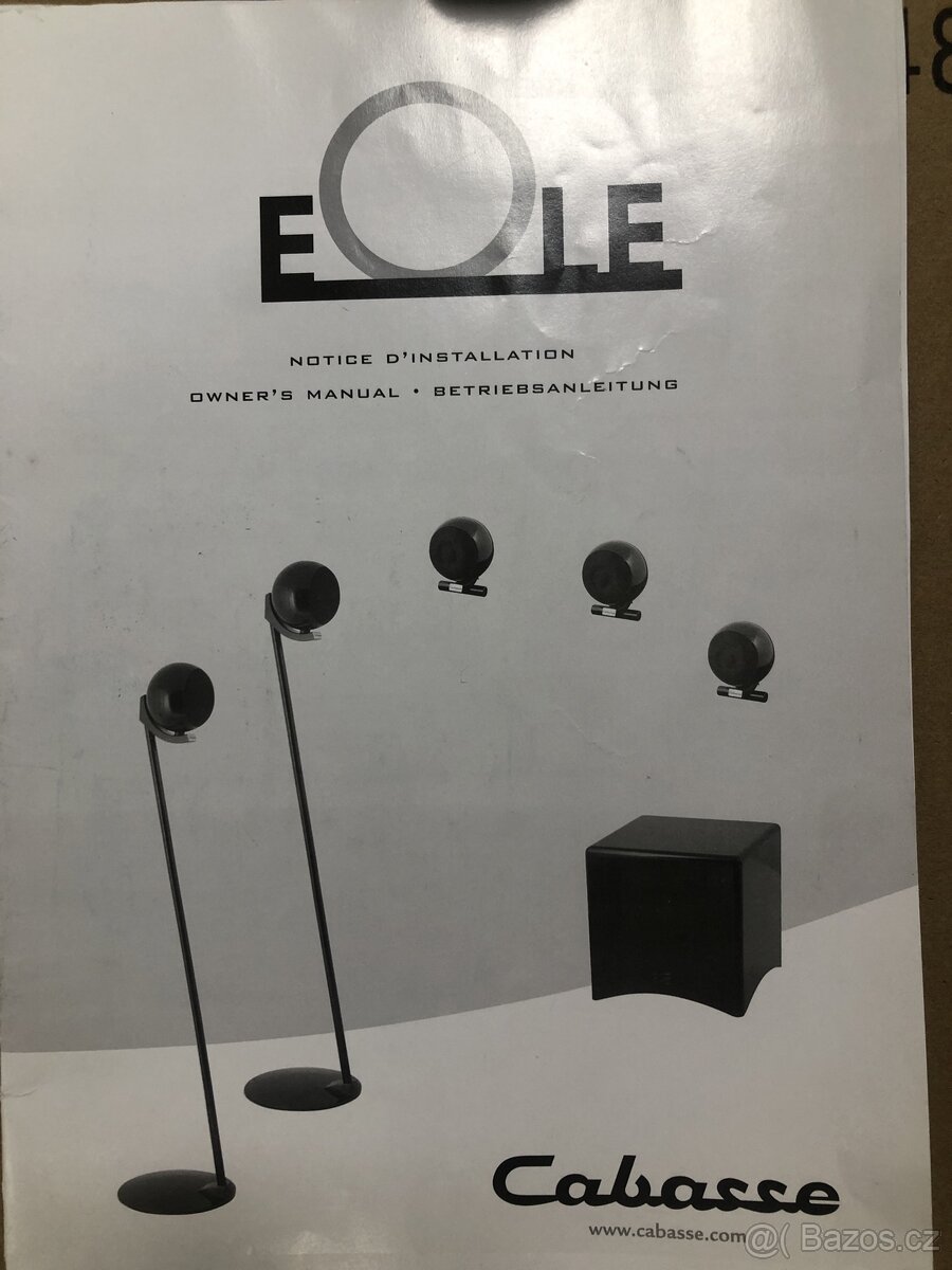 Cabasse Eole 2 , Xo2 , Eole 3 , Eole 4 - 2