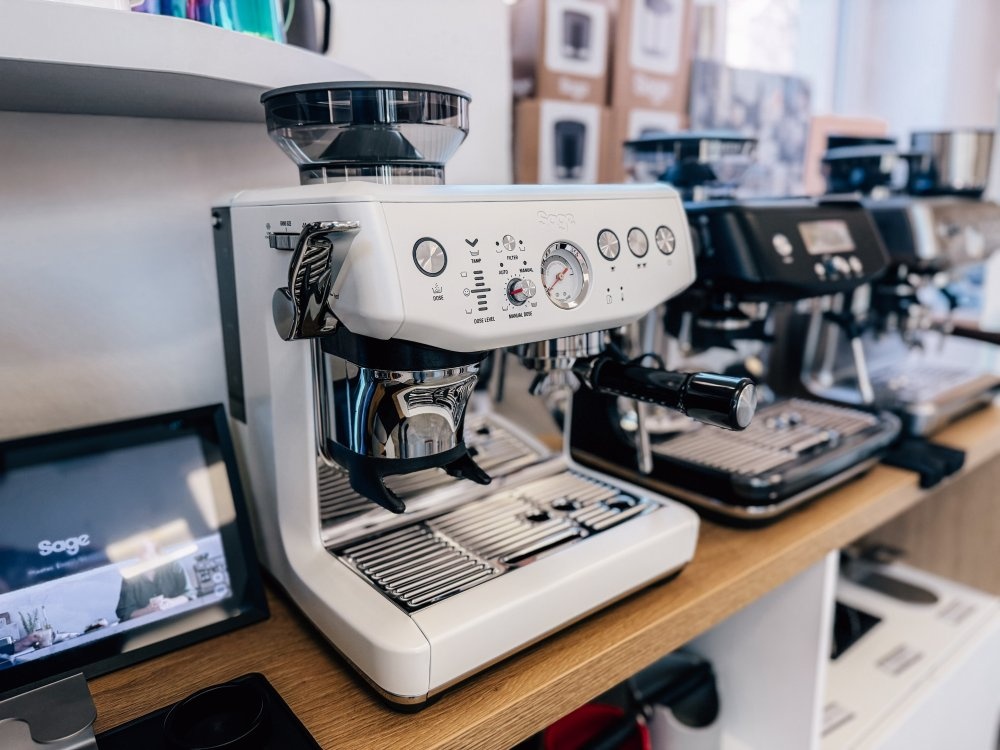 Kávovar Sage SES876SST White - nový - 2