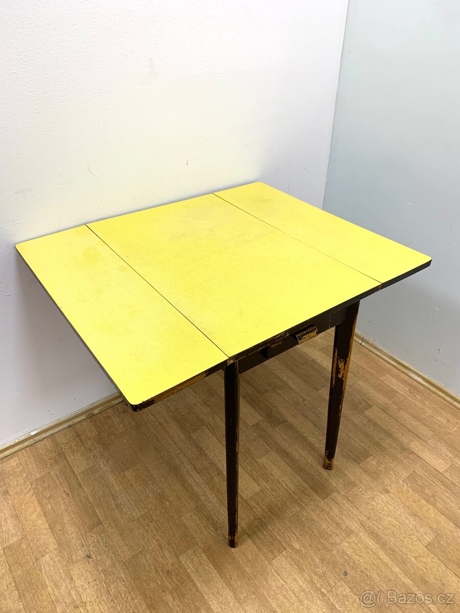 Retro stolek rozkládací 60. léta - 2