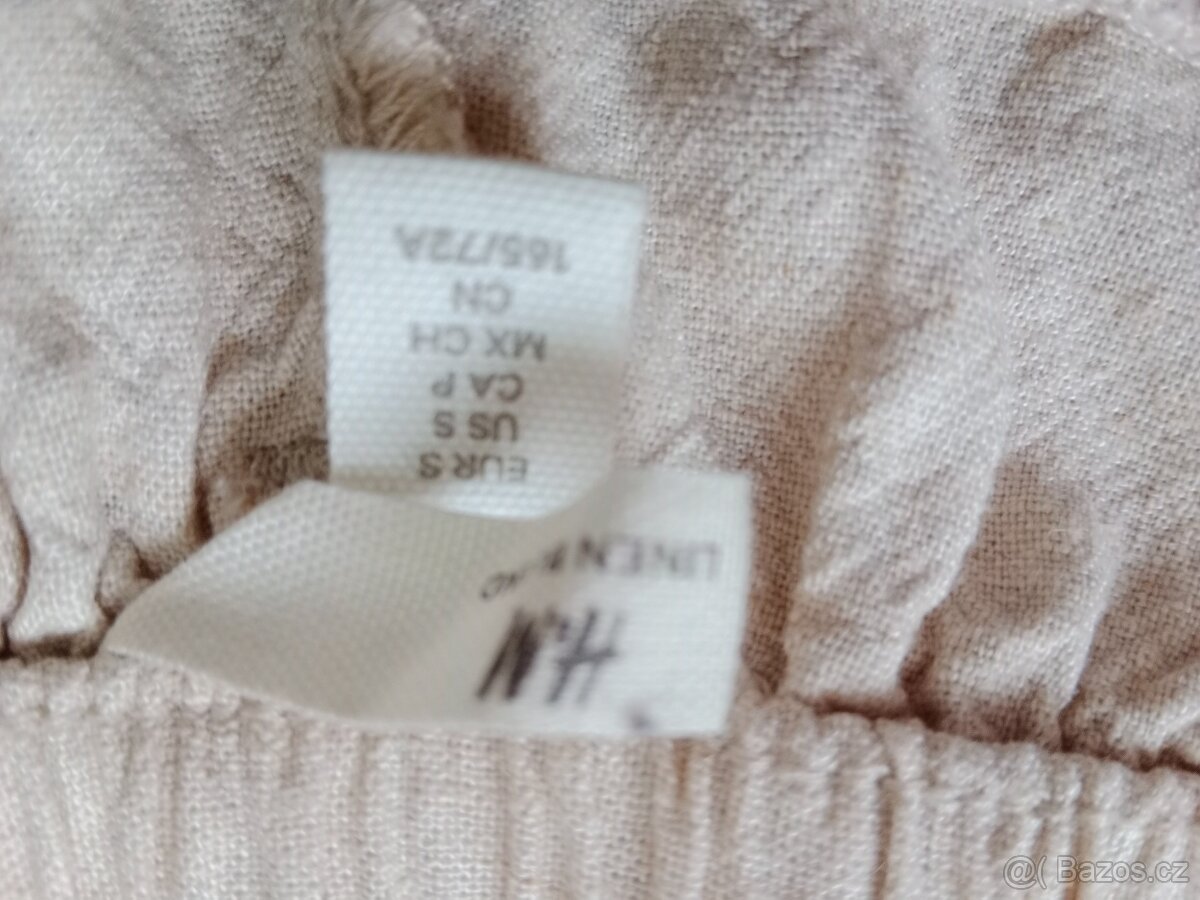 Lněné dívčí kraťasy - 2