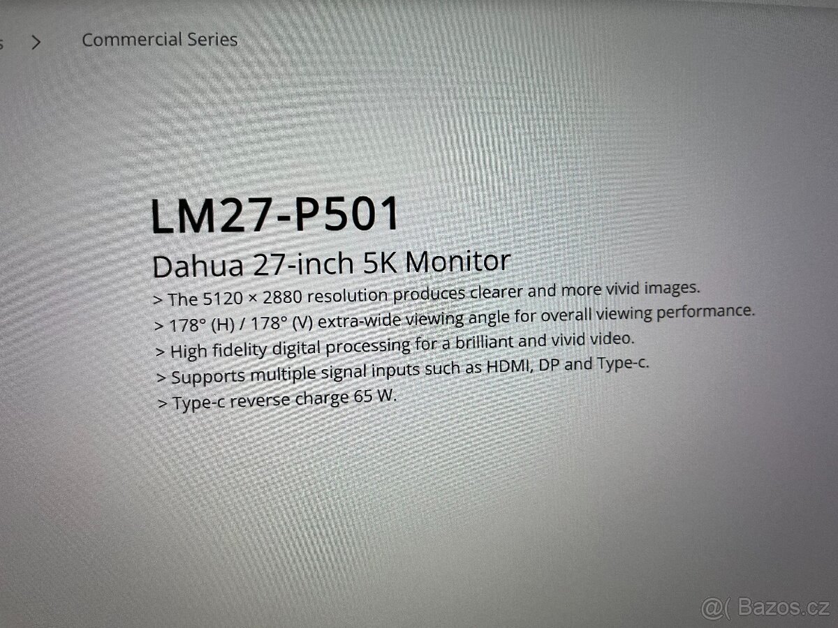 27" 5k Dahua LM27-P501 - 2