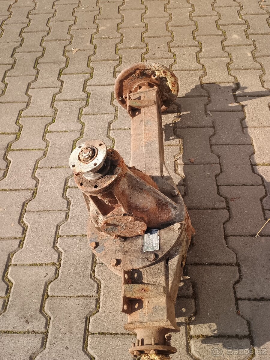 Multikára M22 zadní náprava bez uzávěrky - 2
