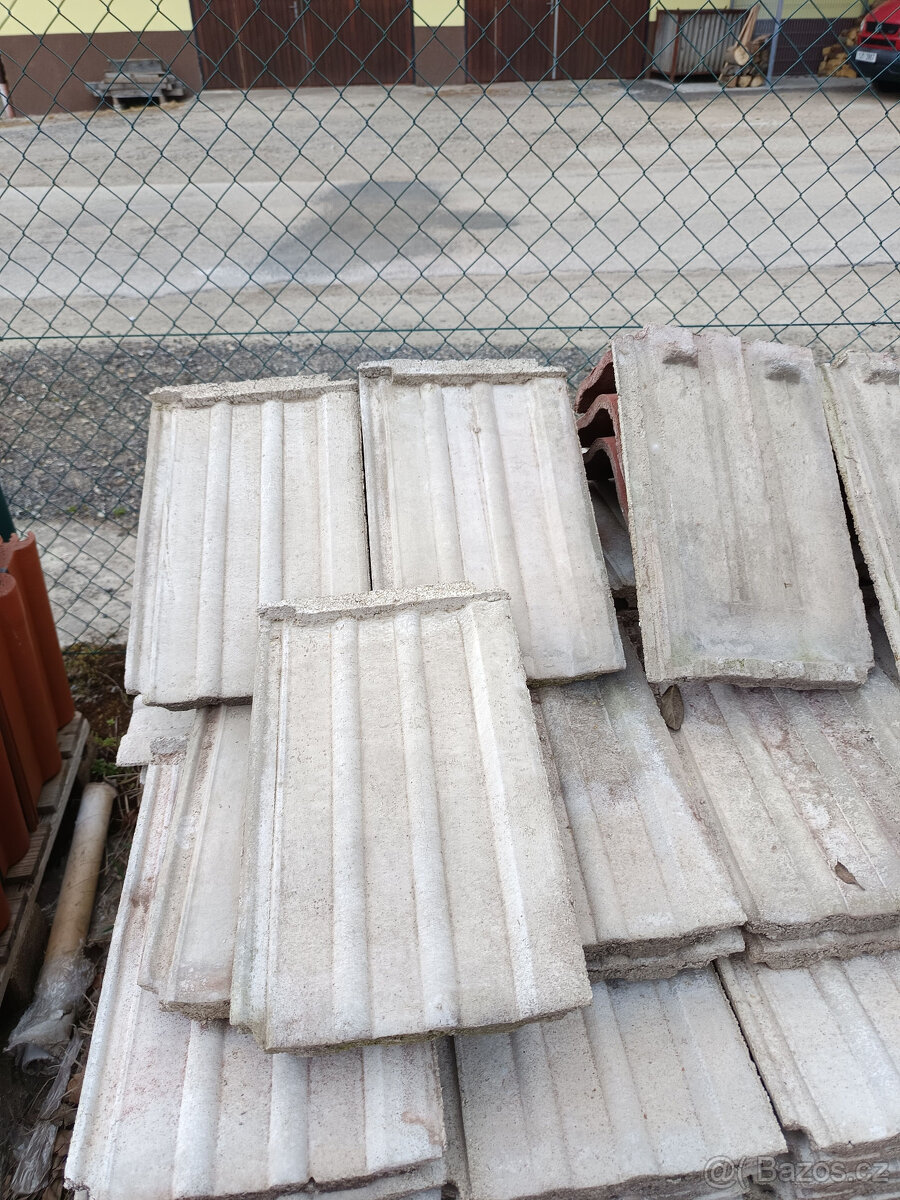 Nové tašky betonové, výroba Deštná - 2