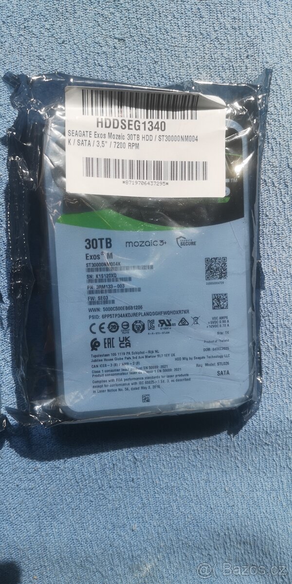 VÝMĚNA: 4x špičkové Seagate Exos za RTX 5090 ntb - 2