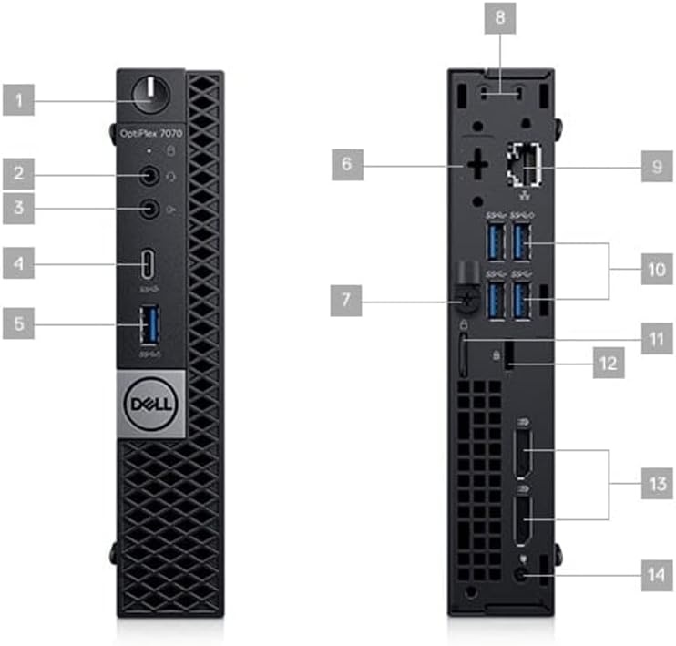 Počítač Dell OptiPlex 7070 micro 512GB  /  8 GB - 2