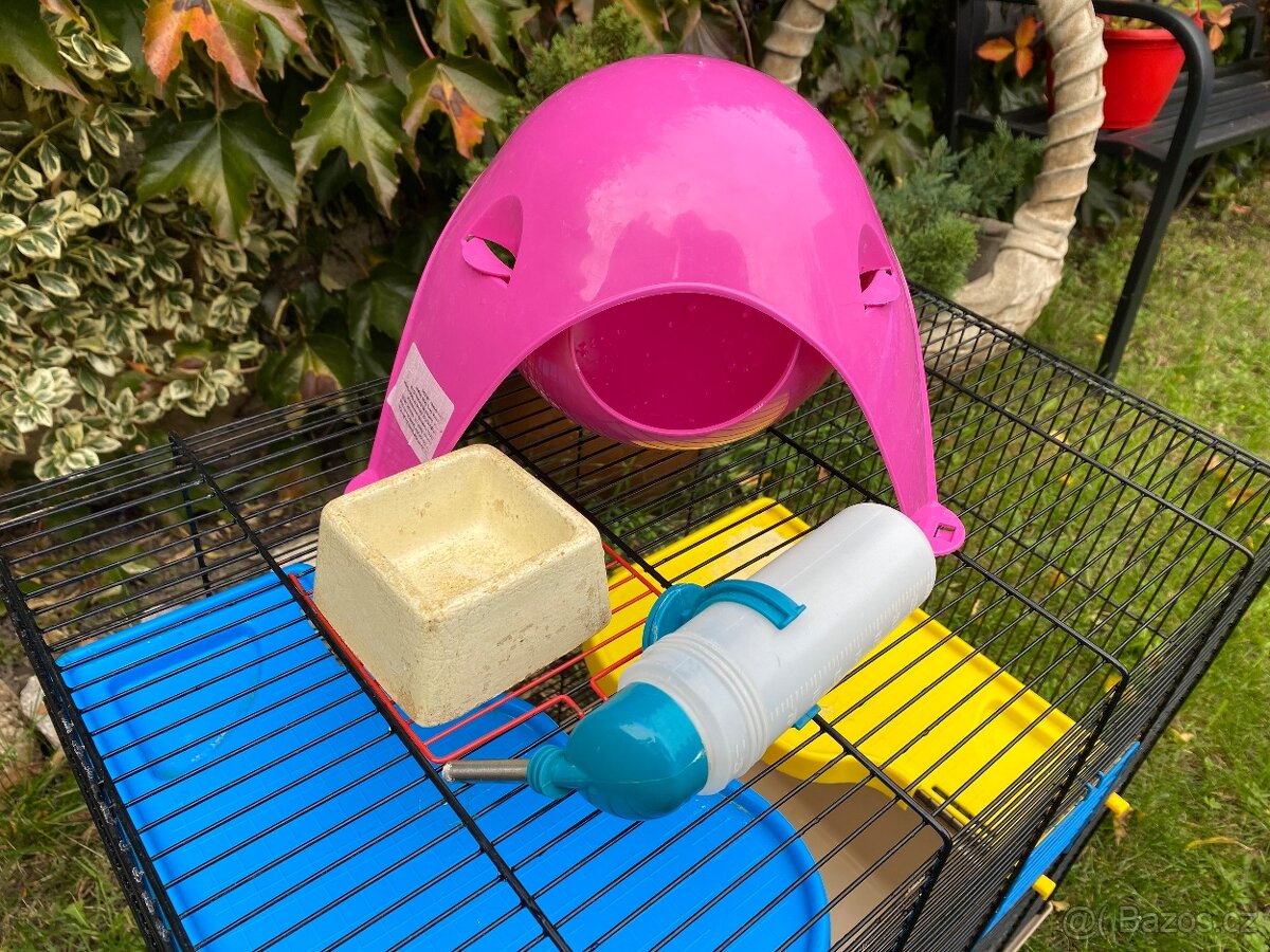 Klec pro hlodavce s vybavením - 2