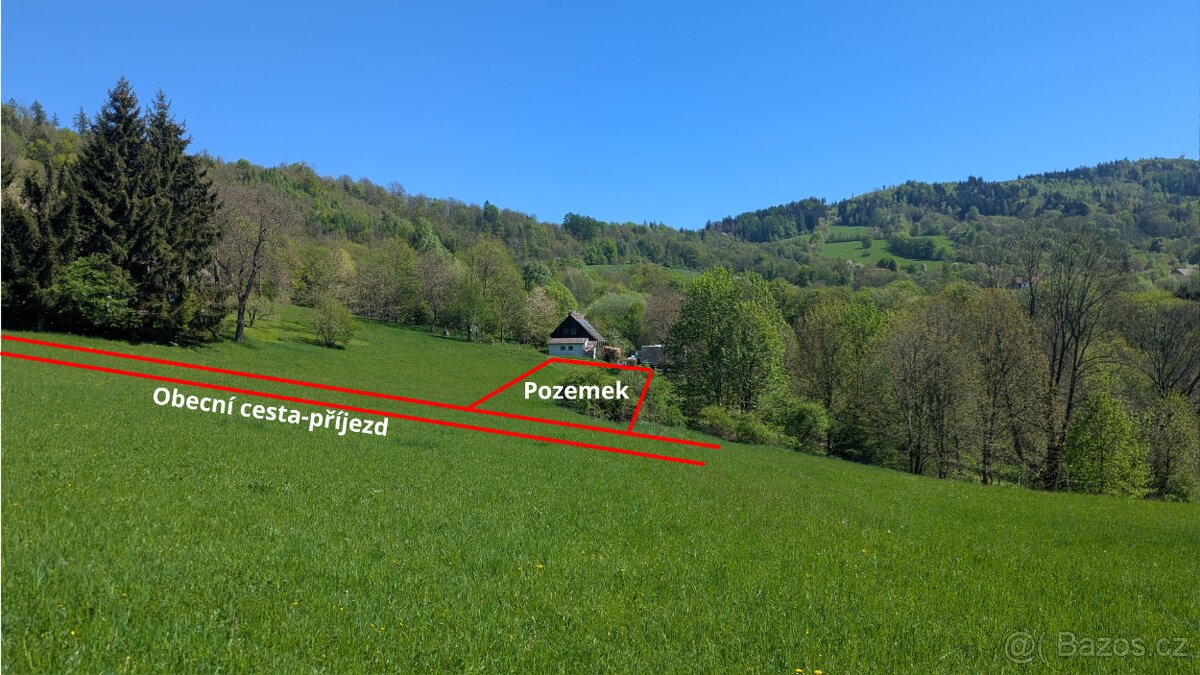 Stavební pozemek Mírová pod Kozákovem Prackov LEVNĚ - 2