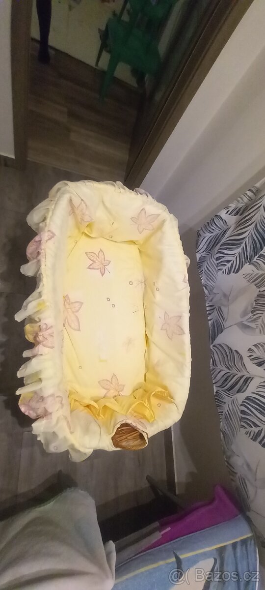 Proutěný košík na miminko Scarlett - 2