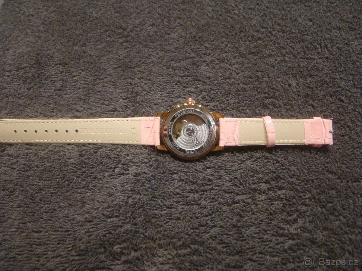 Dámské skeletové automatické hodinky - nové - 2