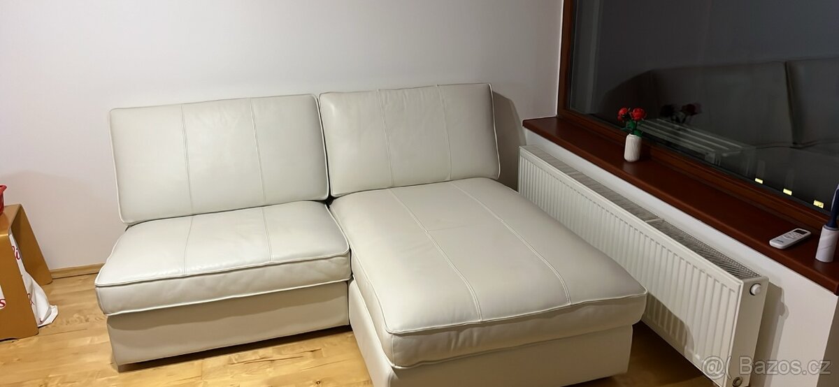 Kožená sedačka Ikea - 2