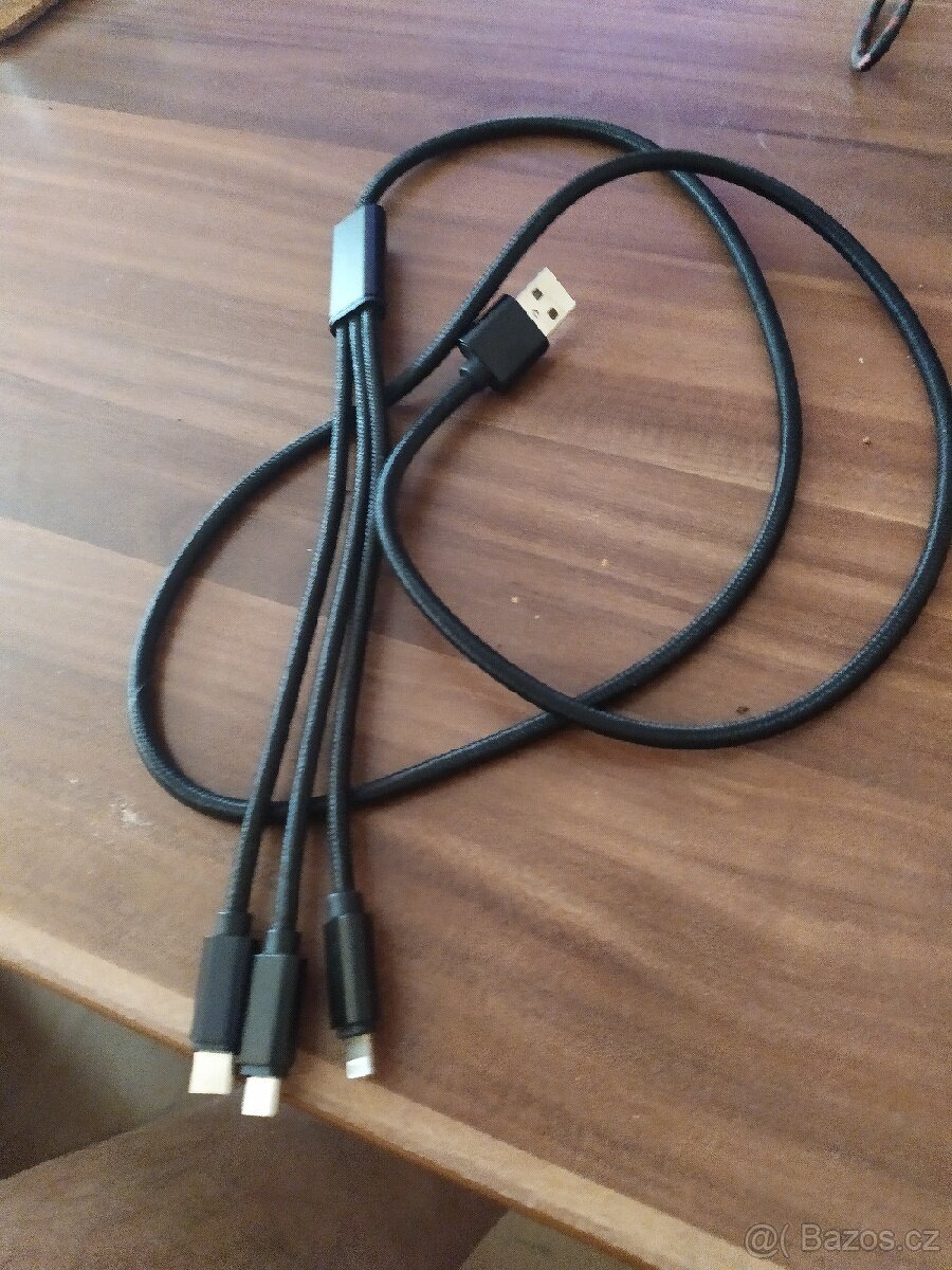 Nový kabel 3v1 - 2