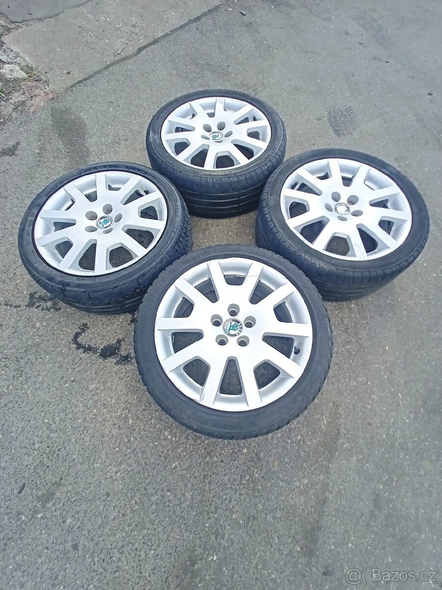 ALU kola Spider R16 Fabia RS - 2