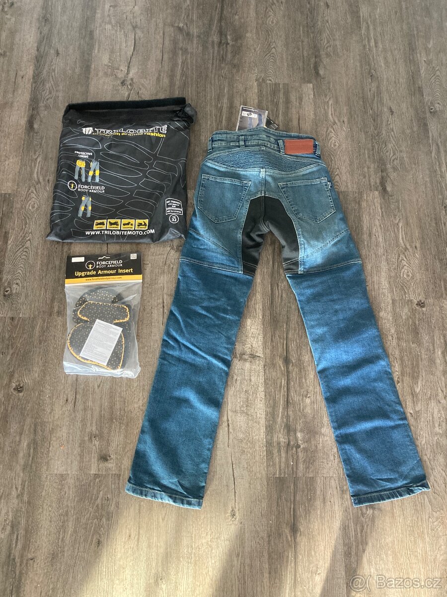 Džíny na moto dámské Trilobite Parado - 2