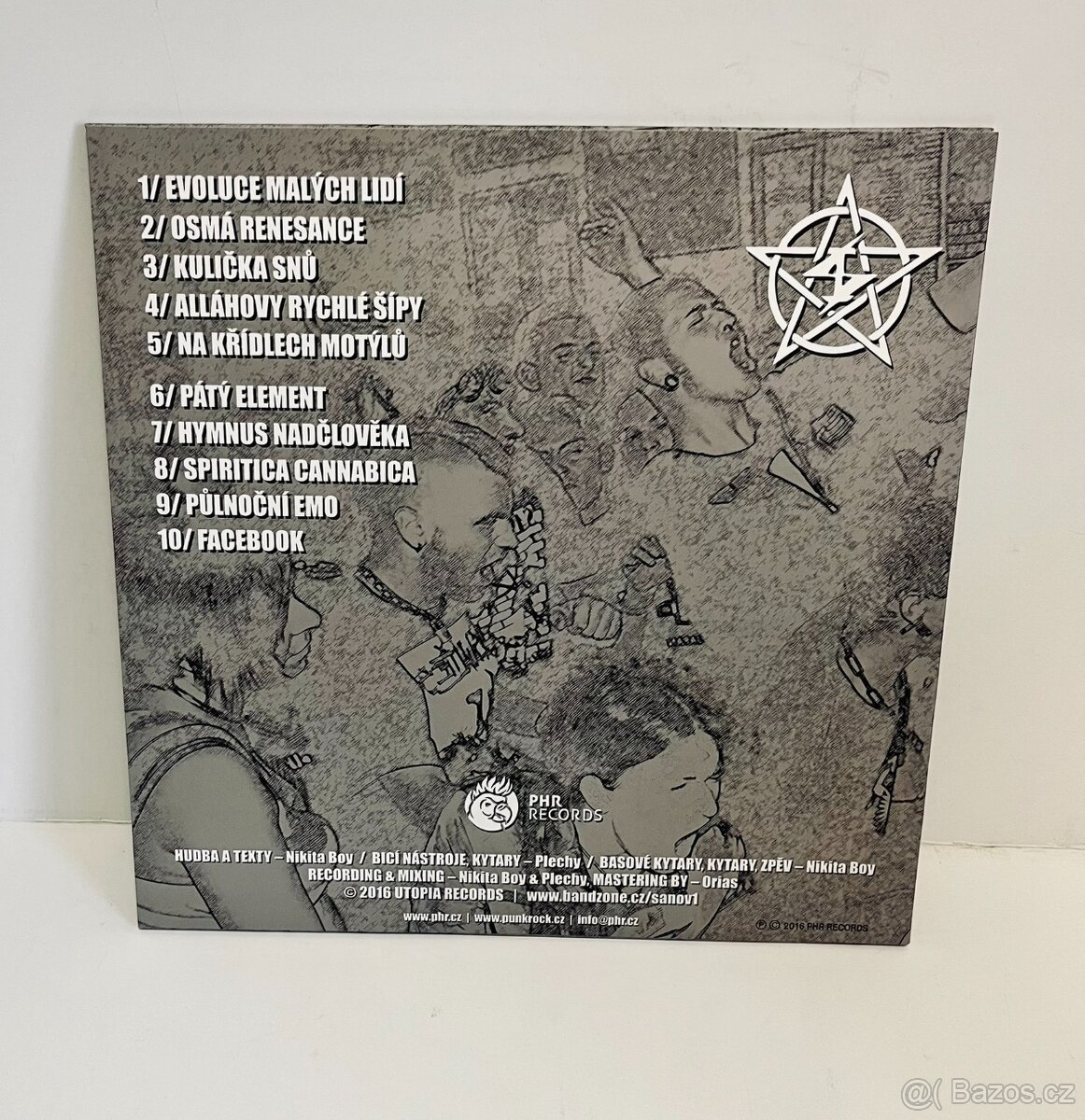 ŠANOV 1 - Osmá Renesance, vinyl, LP, punk, HC, vyprodáno - 2