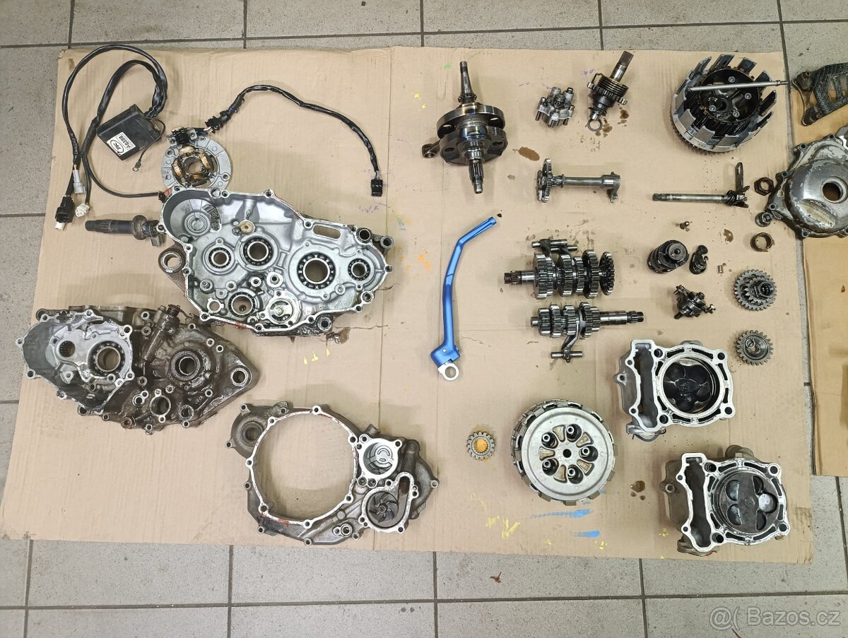 Díly Yamaha YZ250F r.v. 2007 - 2