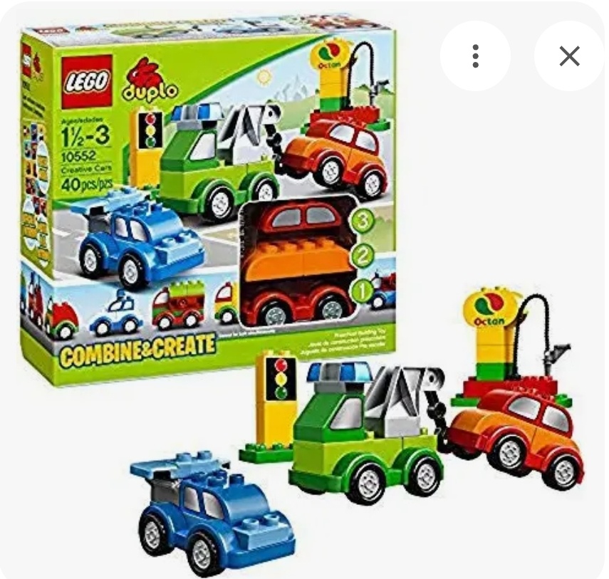 Lego Duplo tvořivá autíčka 10552 - 2