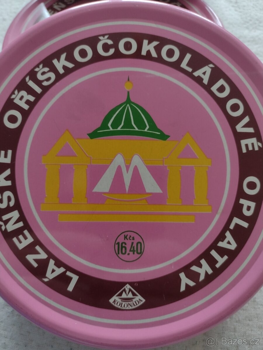 PLECHOVÉ DÓZY OD OPLATEK - 2