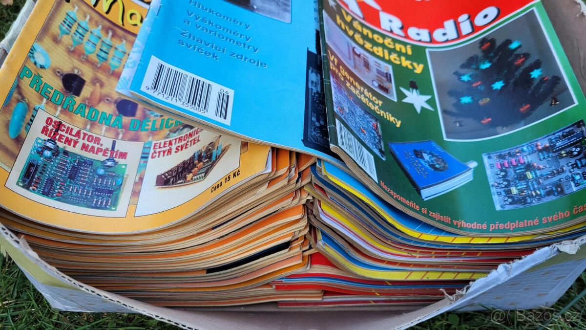 Časopisy elektronika KTE a A Radio - 2