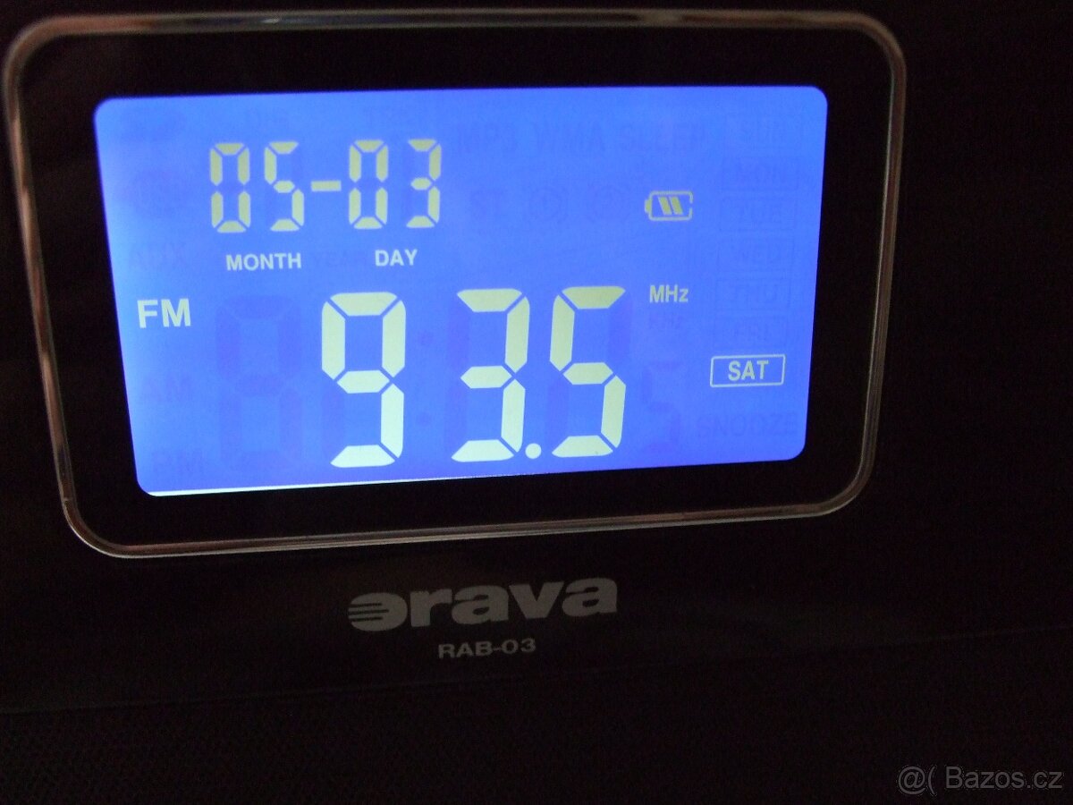 ORAVA BLUETOOTH REPRODUKTOR S RADIOBUDÍKEM - 2