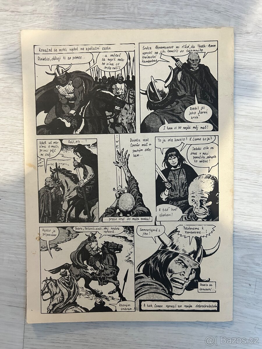 Prodám komiks Král Conan - Kamenný démon: - 2