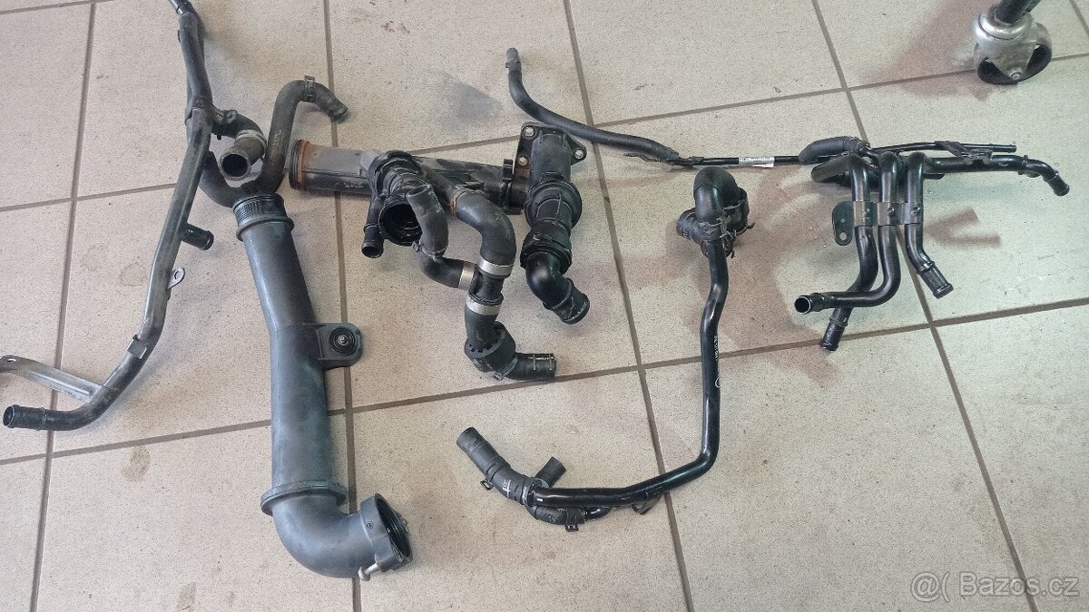 Díly motoru TDI 2.0 110kw crmb r.2017 - 2