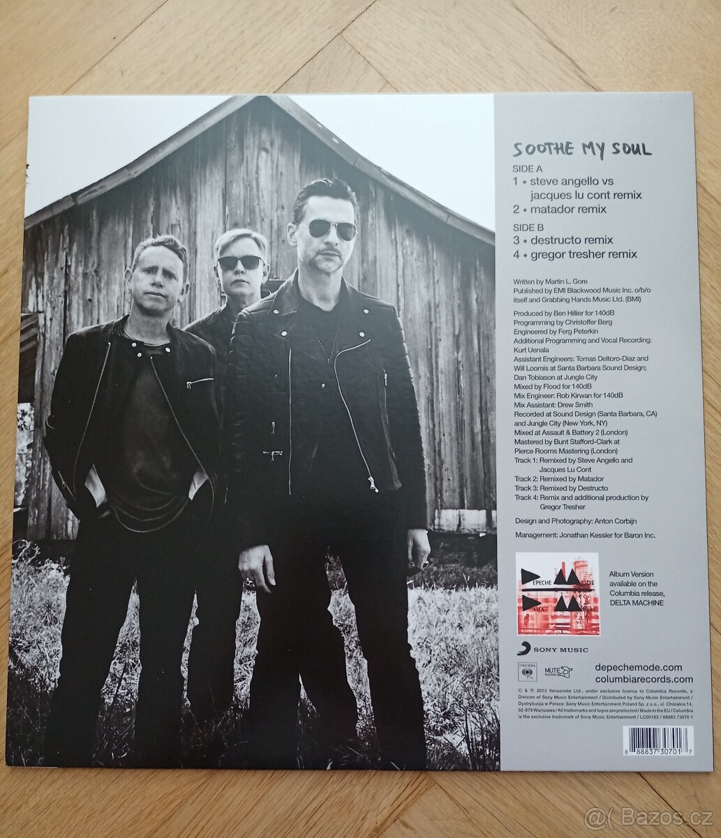 Depeche Mode - Southe my soul vinyl single SP - 2