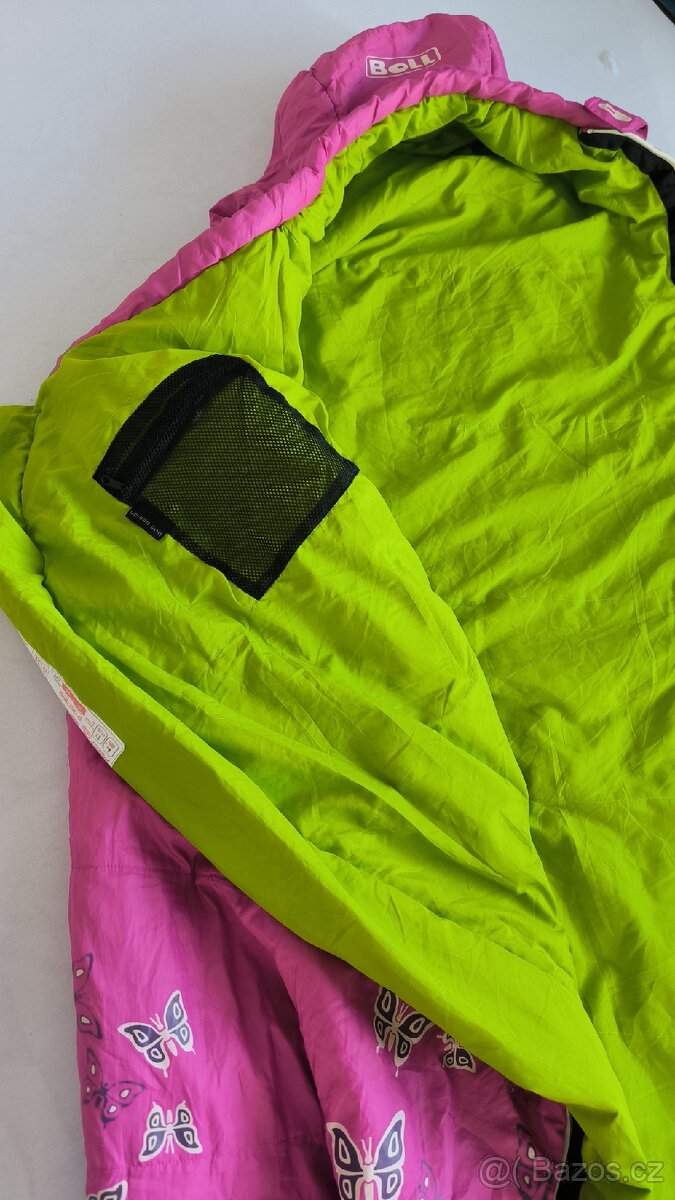 Dětský spacák Boll růžový levý - 2