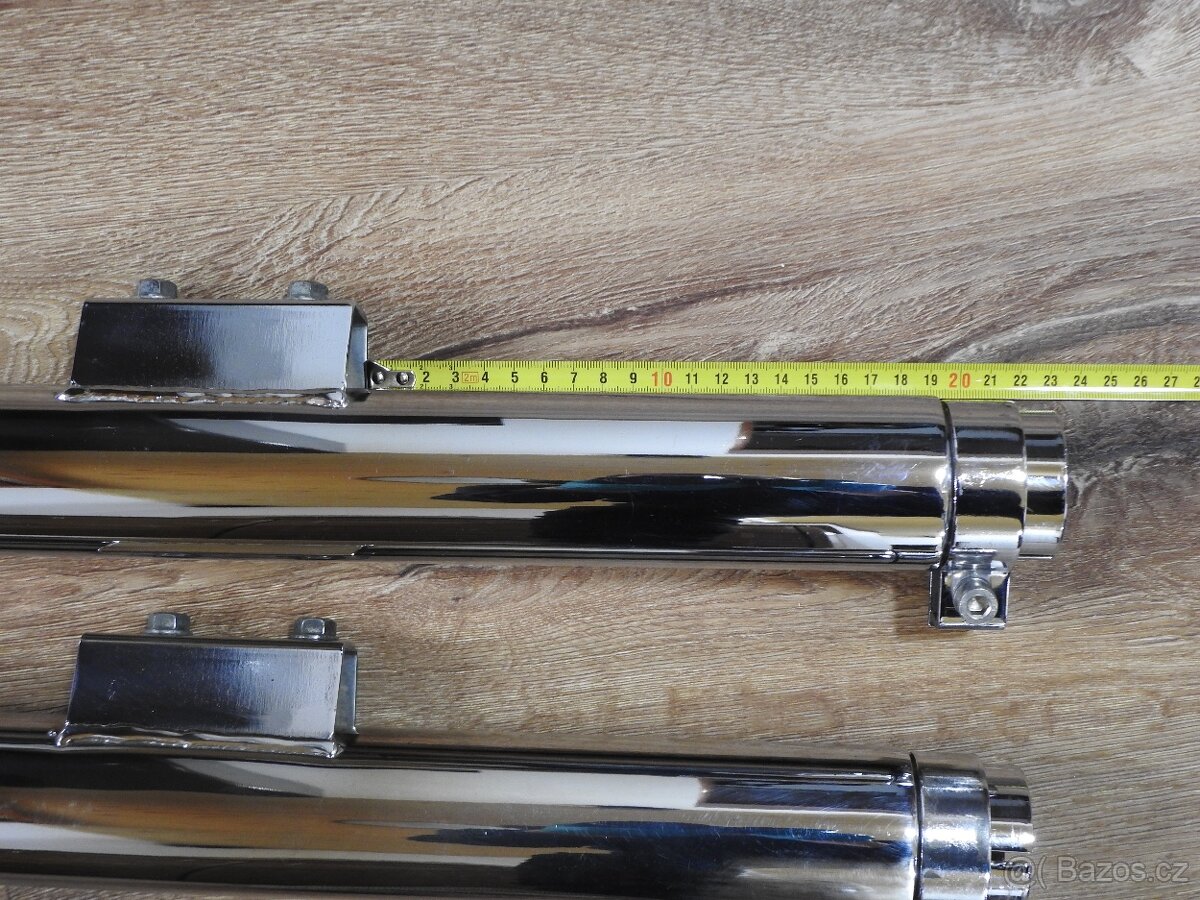 Laděné výfuky chopper,cruiser - 2