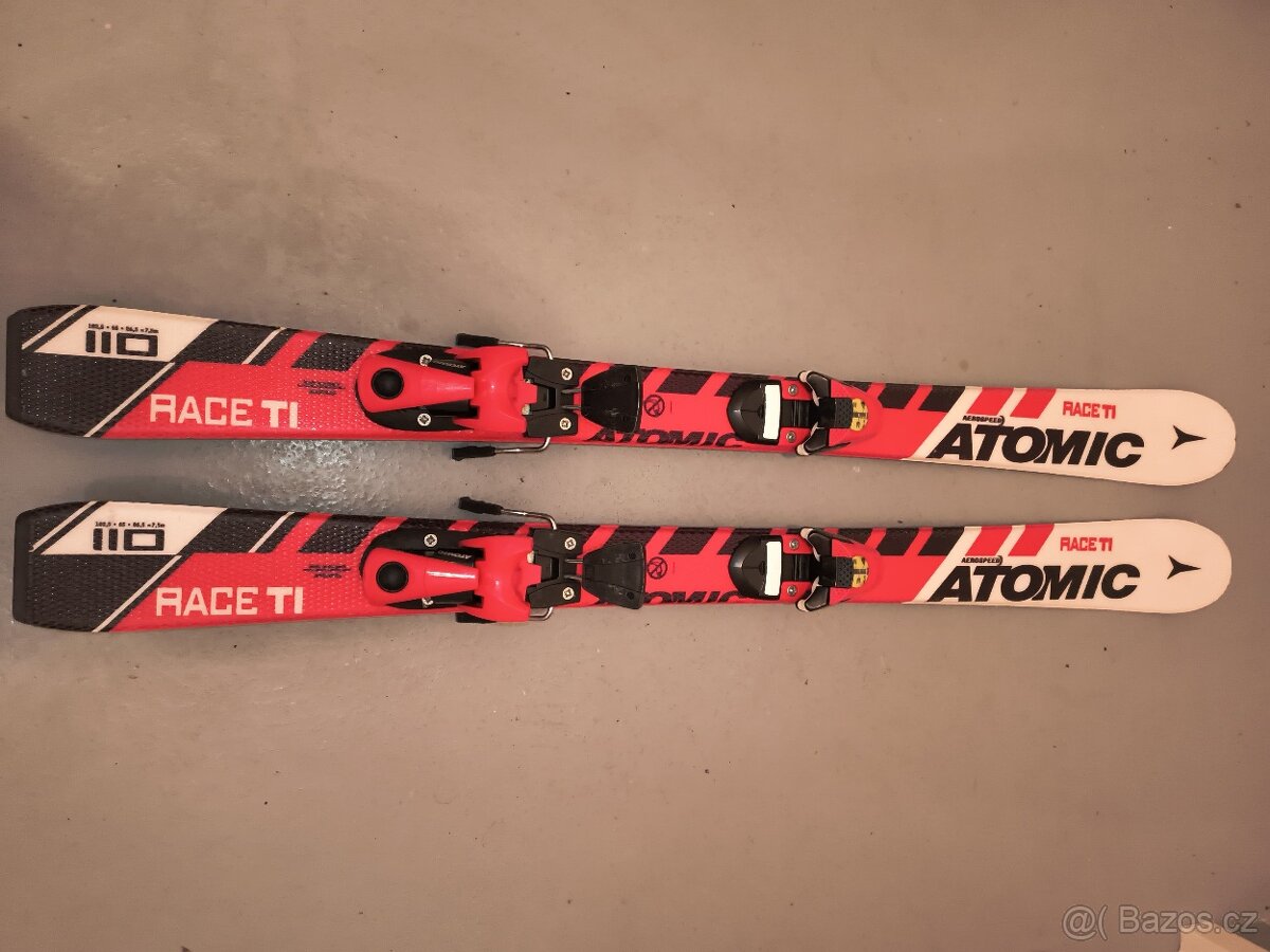 Lyže ATOMIC RACE TI  110 cm - 2