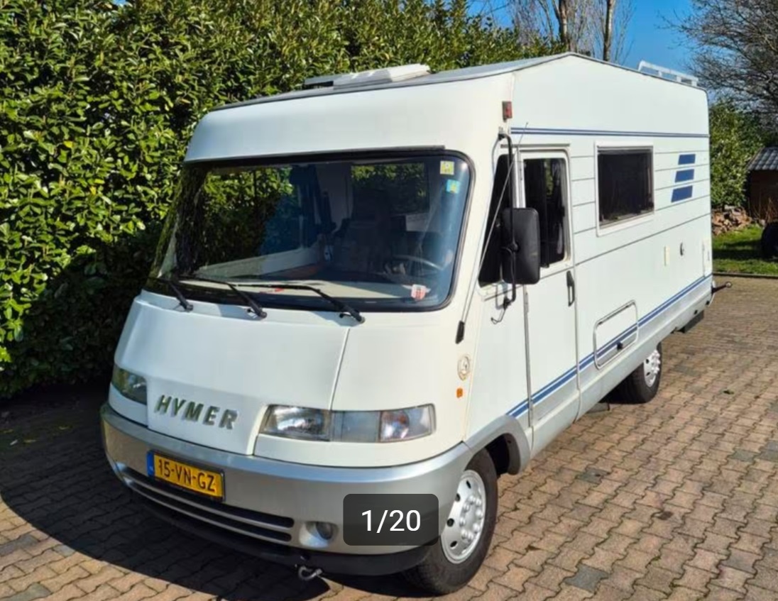 Hymer, Fiat ducato, Klimatizace; 6 míst - 2