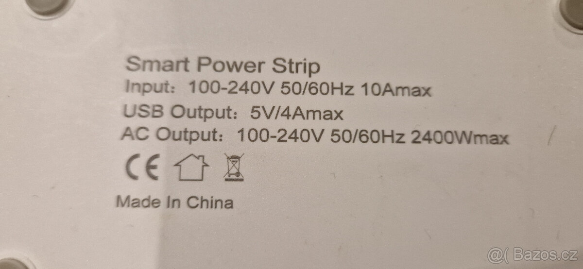 Smart chytrá zásuvka - lišta - 2