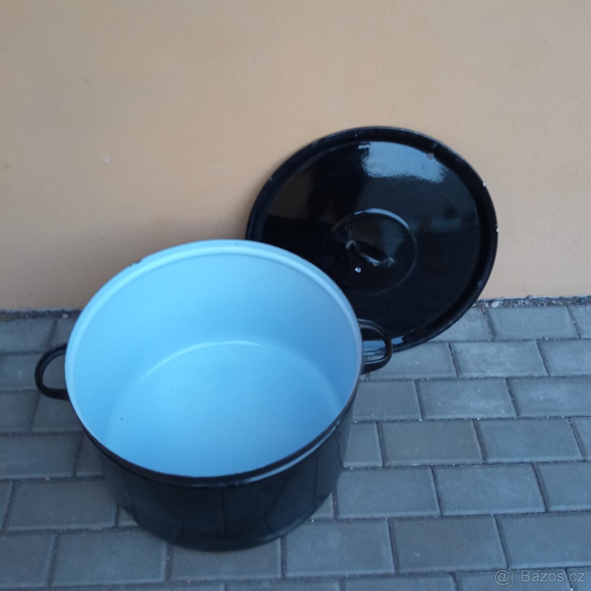 Smaltovaný hrnec 50L - 2