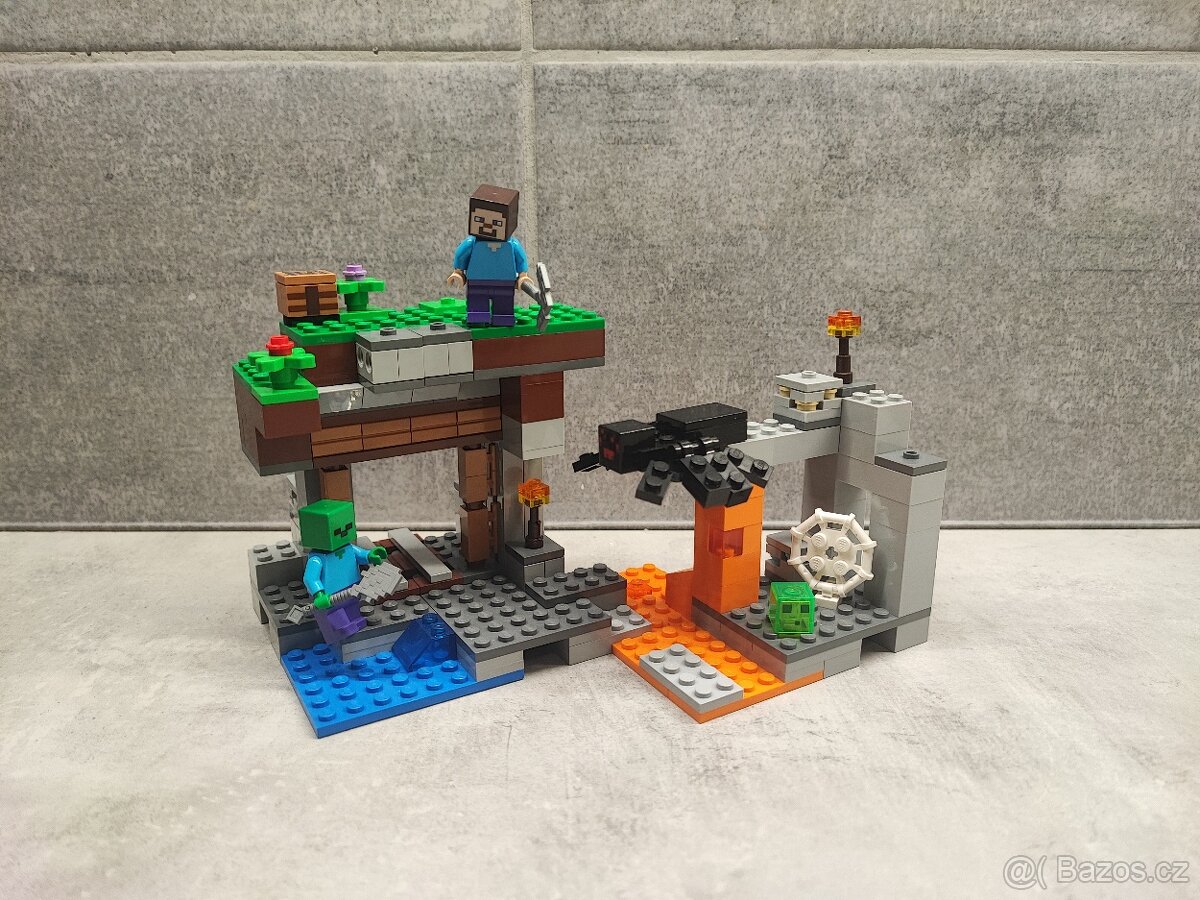 Lego Minecraft 21166 - Opuštěný Důl - 2