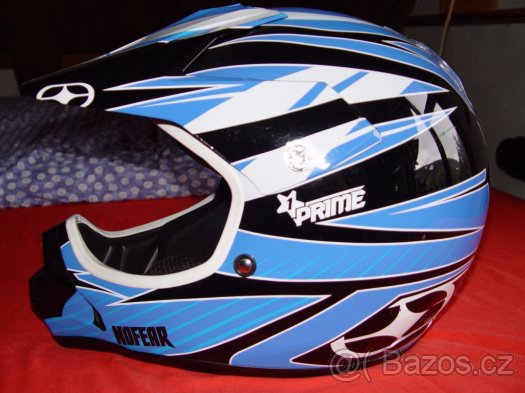 Prodám motokrosovou/endurovou přilbu Nofear Prime - 2