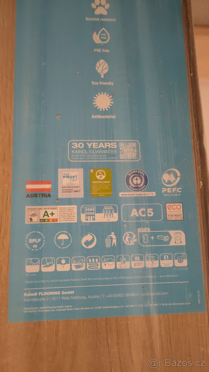 Nová laminátová podlaha, Dub klasik, Aqualine - 2