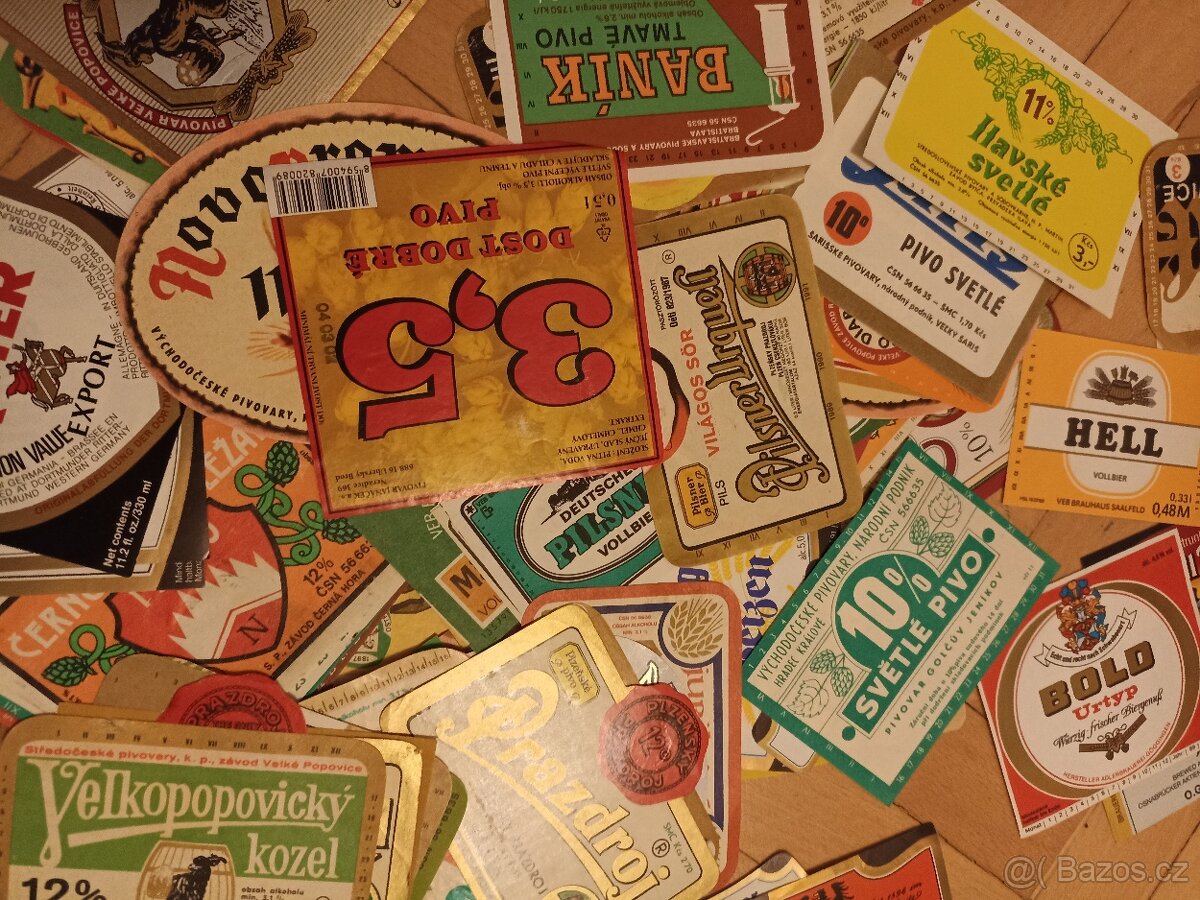 etikety pivo - 2
