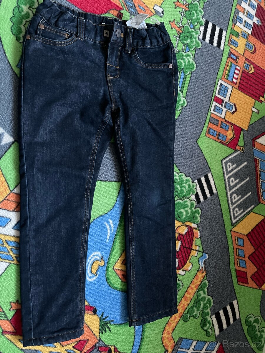 Chlapecke zateplene/ podsite kalhoty 116 - 2