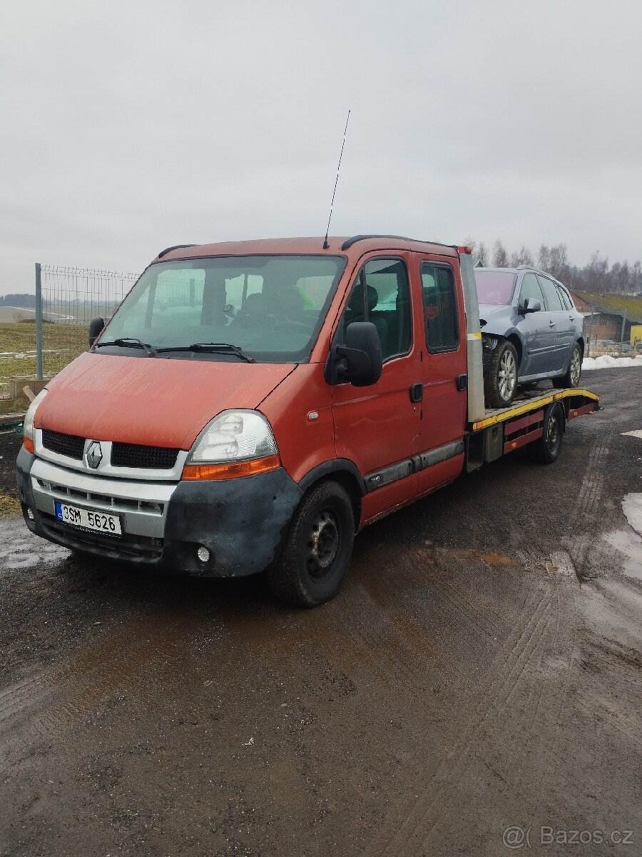 Renault master odtahový speciál, odtahovka - 2