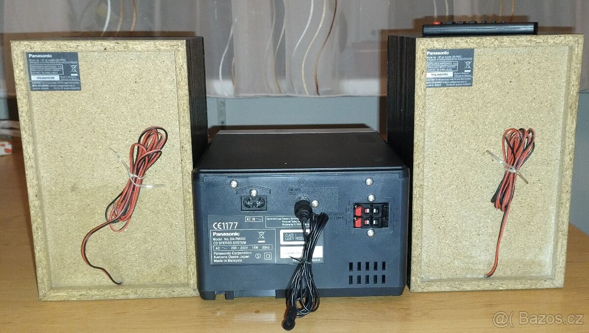 Mikrosystém Panasonic SC-PM250 s Bluetooth - 2